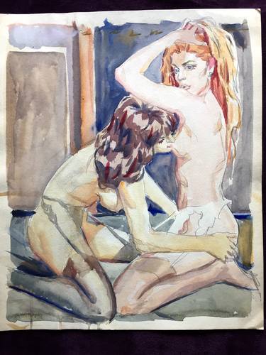 Original Erotic Paintings by Alison Pena