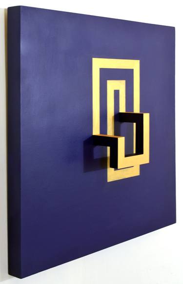 Print of Abstract Geometric Paintings by Pablo Alfredo de la Peña