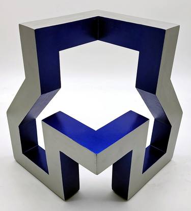 Original Pop Art Abstract Sculpture by Pablo Alfredo de la Peña