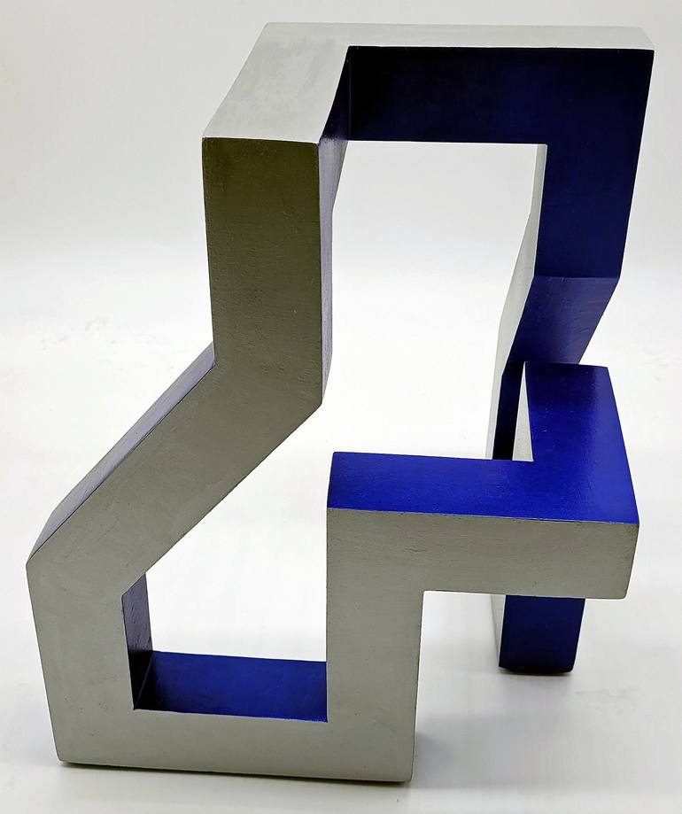 Original Pop Art Abstract Sculpture by Pablo Alfredo de la Peña