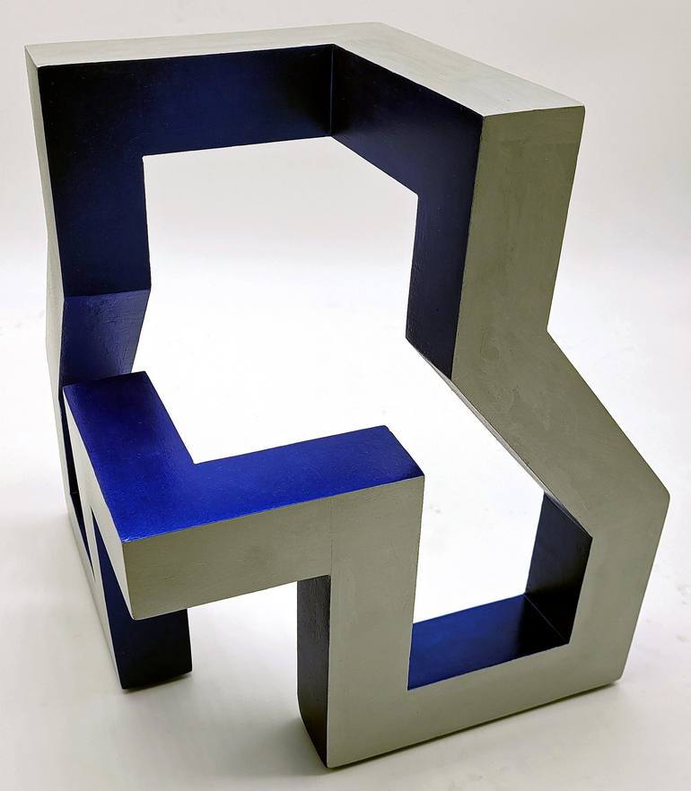 Original Pop Art Abstract Sculpture by Pablo Alfredo de la Peña