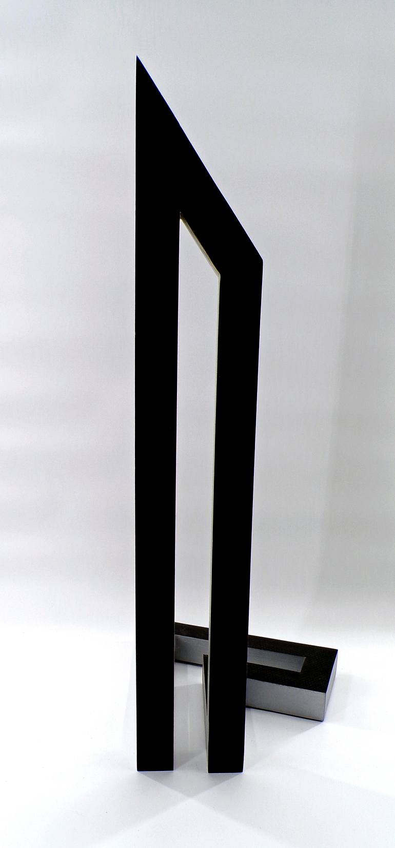 Original Abstract Expressionism Geometric Sculpture by Pablo Alfredo De La Peña
