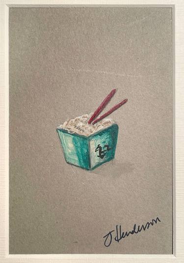 Original Minimalism Food & Drink Painting by Jennifer Henderson