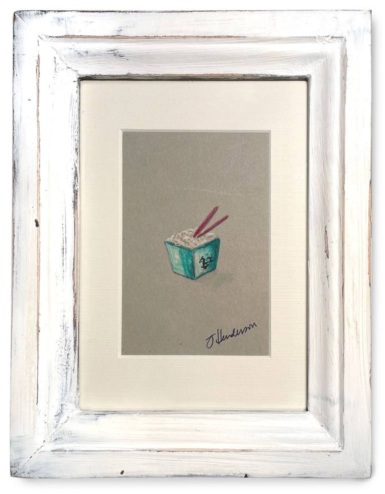 Original Minimalism Food & Drink Painting by Jennifer Henderson