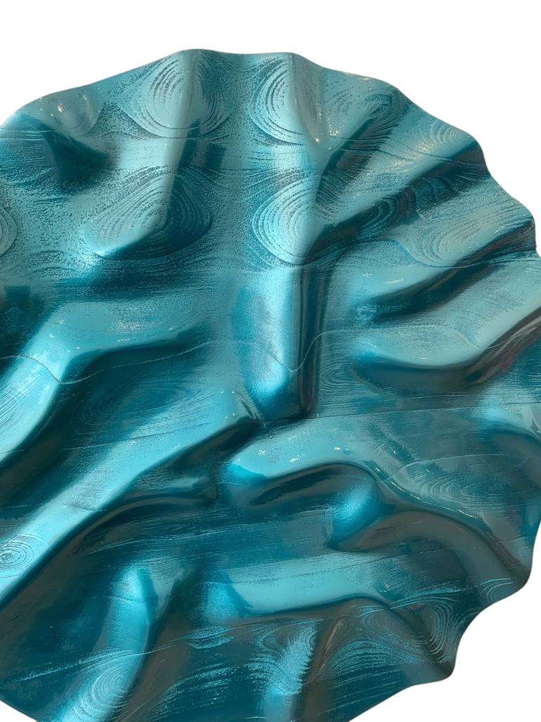 Original Art Deco Abstract Sculpture by Woodblocker Woodblocker