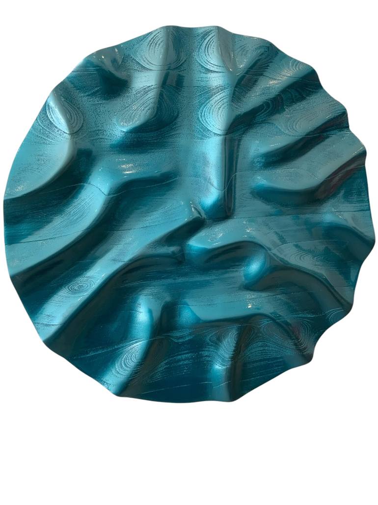 Original Art Deco Abstract Sculpture by Woodblocker Woodblocker