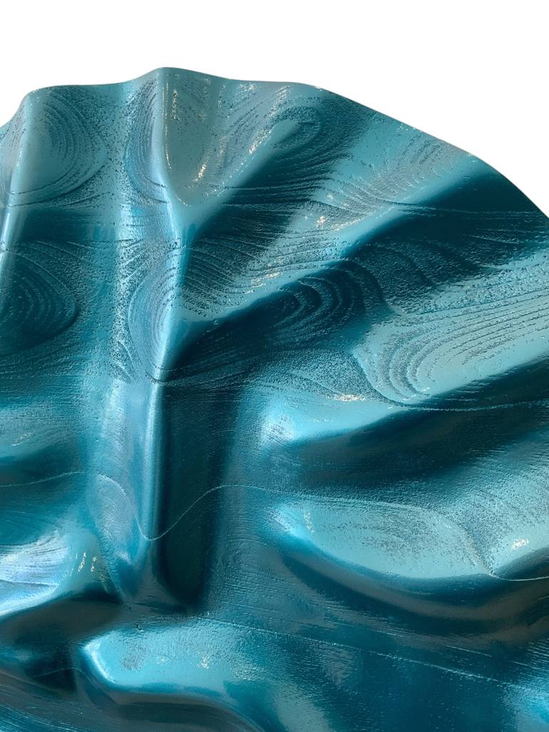 Original Art Deco Abstract Sculpture by Woodblocker Woodblocker