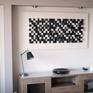 Sound diffuser wall art 