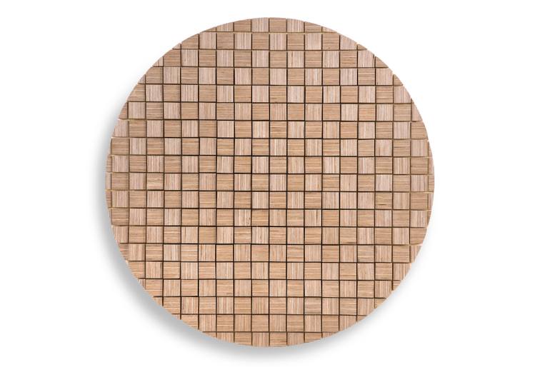 Original Art Deco Architecture Sculpture by Woodblocker Woodblocker