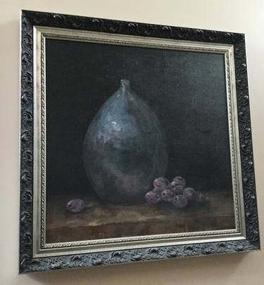 Plums and vase thumb