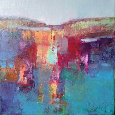 Original Abstract Expressionism Abstract Paintings by Biljana Petanovska-Ilievska