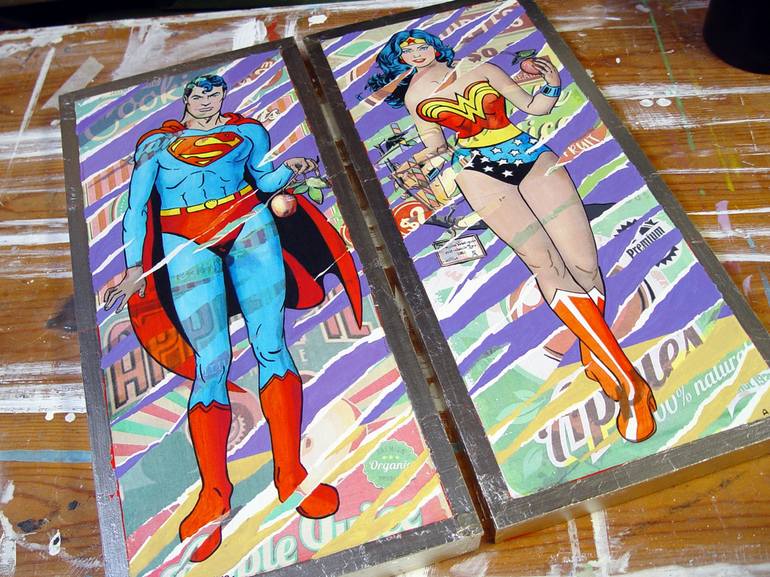 Original Pop Art Culture Painting by Trafic D'Art