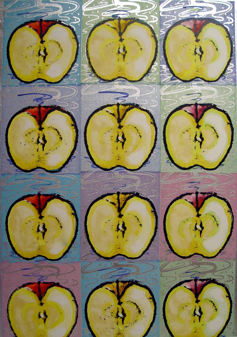 Original Pop Art Food & Drink Painting by Trafic D'Art