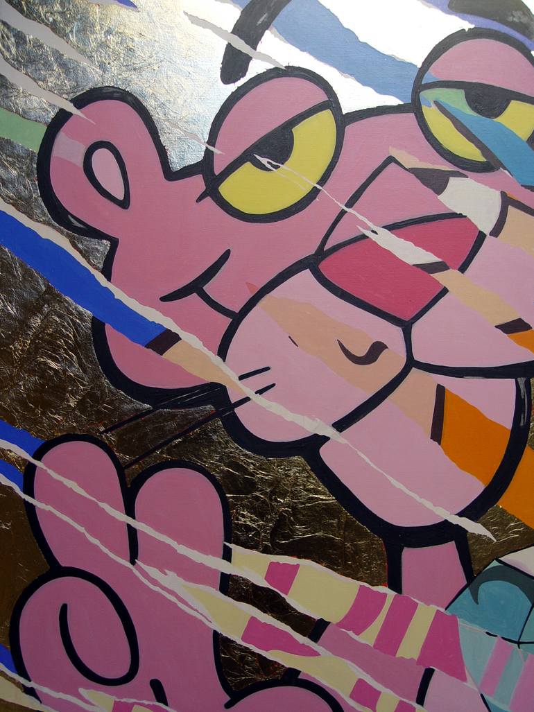 Original Pop Art Comics Painting by Trafic D'Art