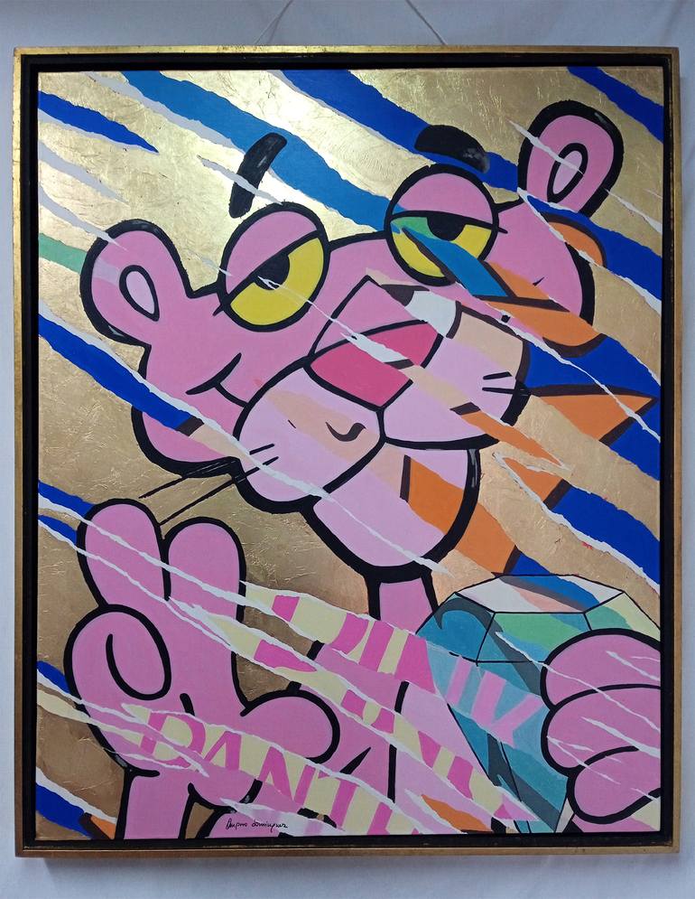 Original Pop Art Comics Painting by Trafic D'Art