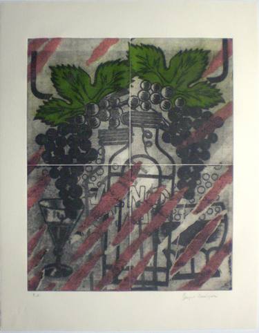 Print of Art Deco Culture Printmaking by TRAFIC D'ART