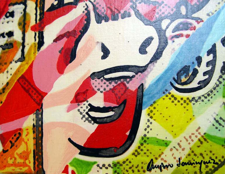 Original Pop Art Culture Painting by TRAFIC D'ART