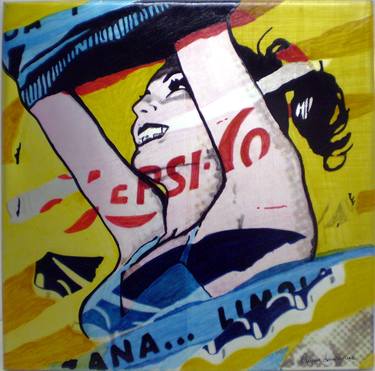 Print of Pop Art Popular culture Paintings by TRAFIC D'ART