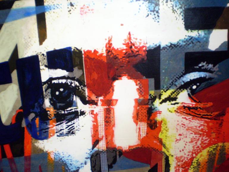 Original Pop Art Pop Culture/Celebrity Painting by Trafic D'Art