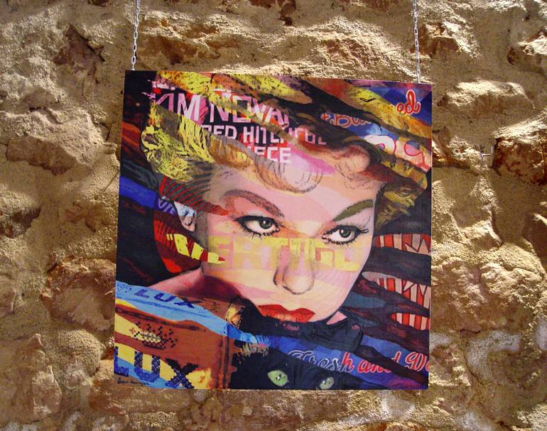 Original Pop Art Pop Culture/Celebrity Painting by TRAFIC D'ART