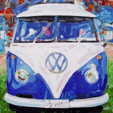 Print of Impressionism Car Paintings by TRAFIC D'ART