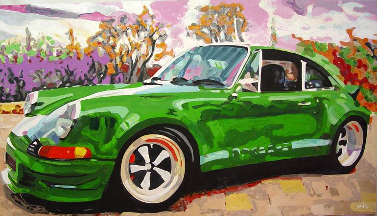 Porsche 70 Painting By Trafic D'art | Saatchi Art