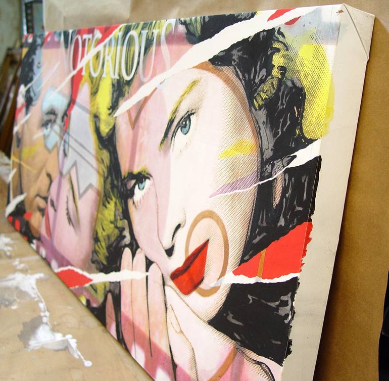 Original Pop Art Cinema Painting by Trafic D'Art