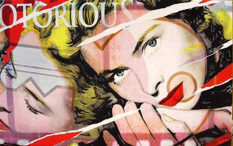 Original Pop Art Cinema Painting by Trafic D'Art