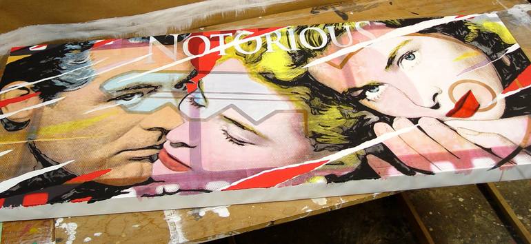 Original Pop Art Cinema Painting by Trafic D'Art