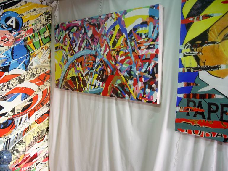 Original Abstract Other Painting by Trafic D'Art