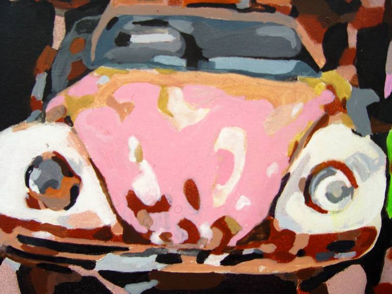 Original Car Painting by TRAFIC D'ART