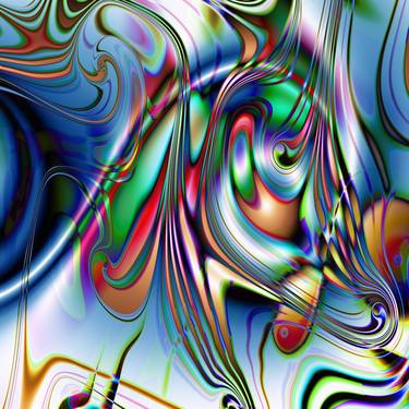 Print of Surrealism Abstract Digital by Victor Tamayo