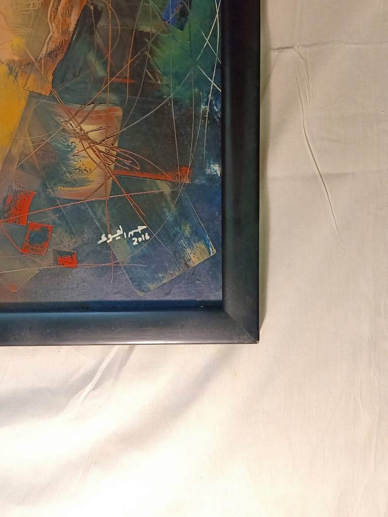 Original Abstract Painting by Hassan Elaswey