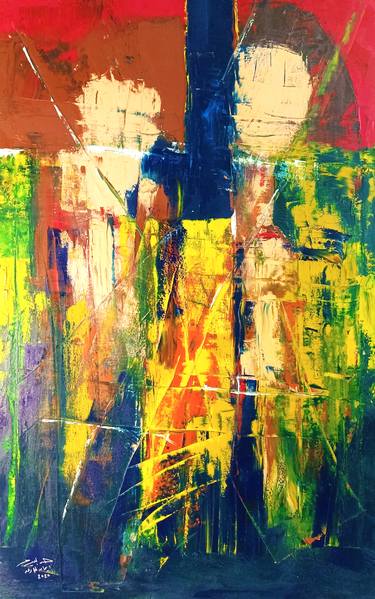Original Abstract Paintings by Hassan Elaswey