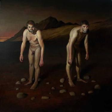 Original Figurative Nude Paintings by Jan Esmann