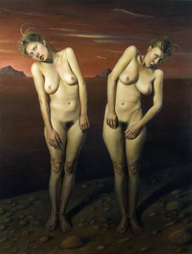 Original Nude Paintings by Jan Esmann
