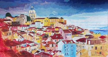 Original Cities Paintings by Ivo Antunes
