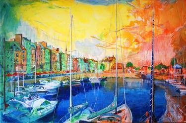 Print of Modern Boat Paintings by Ivo Antunes