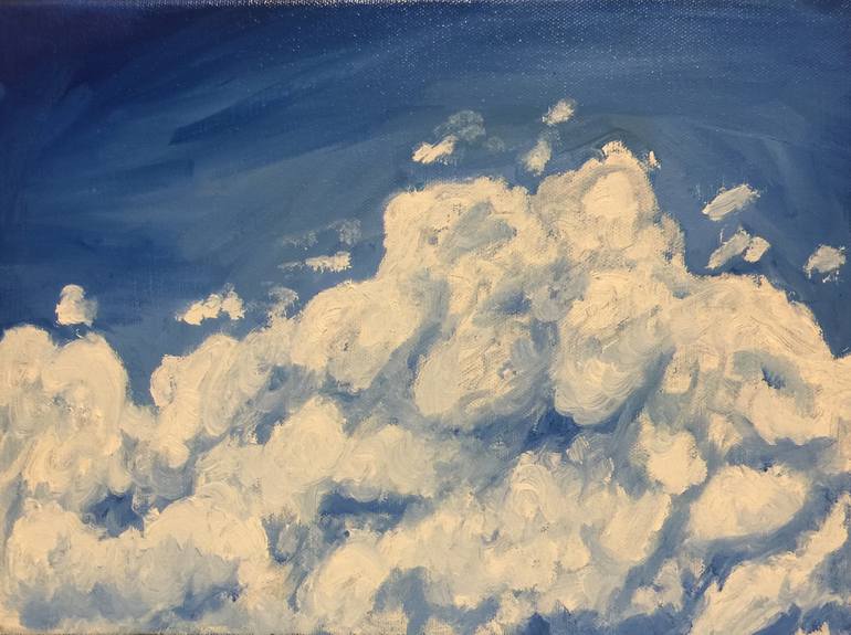 Clouds Painting by Caylan Wilder | Saatchi Art