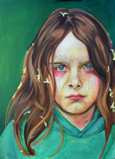 Original Realism People Paintings by jenny chisholm