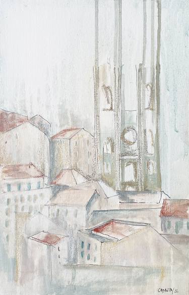 Print of Documentary Architecture Paintings by Cristina Cabrita