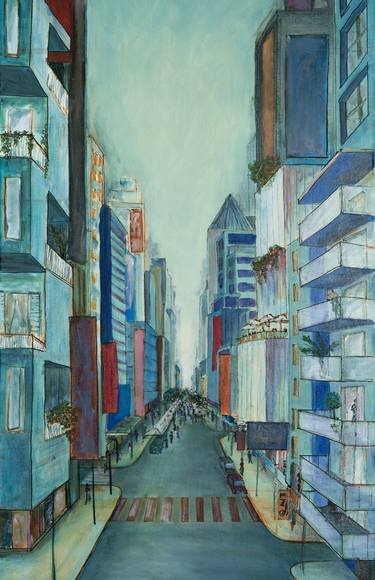 Print of Documentary Architecture Paintings by Cristina Cabrita