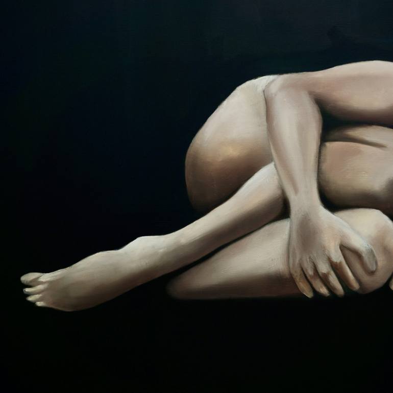 Original Figurative Nude Painting by Cristina Cabrita