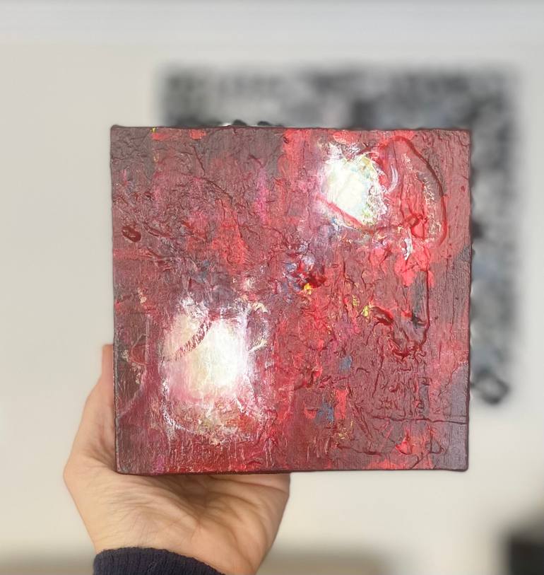 Original Abstract Expressionism Abstract Painting by Rosemary Michel