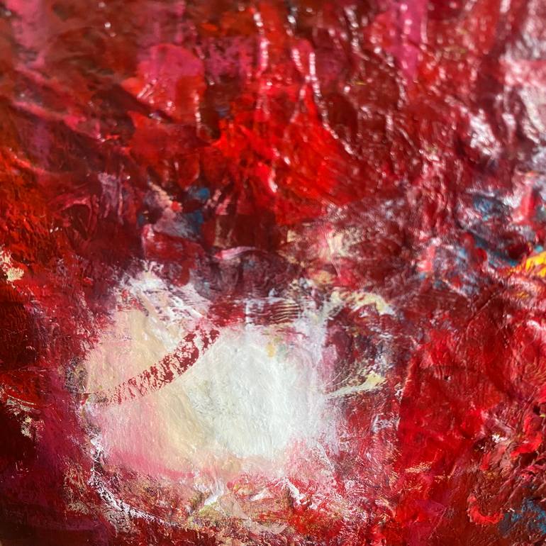 Original Abstract Expressionism Abstract Painting by Rosemary Michel