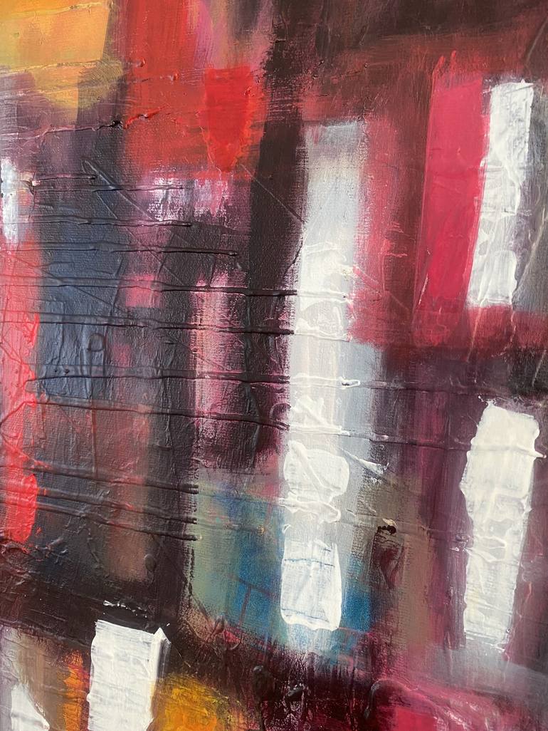 Original Abstract Painting by Rosemary Michel