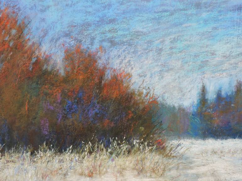 Original Realism Landscape Painting by Nino Gudadze