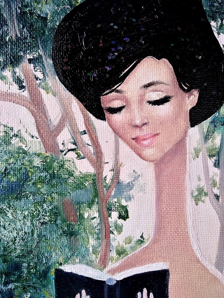 Original Conceptual Women Painting by Tatiana Bukharina
