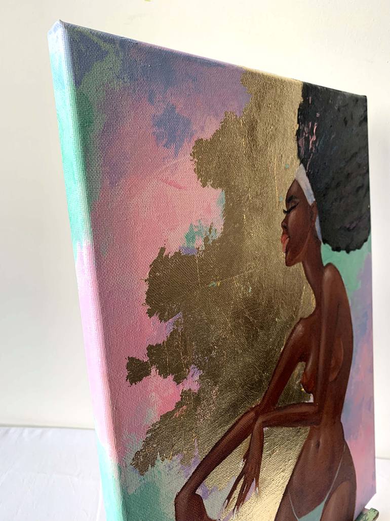 Original Figurative Women Painting by Tatiana Bukharina