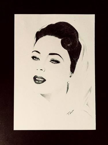 Elizabeth Taylor Portrait thumb